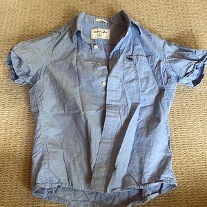 Abercrombie - Boys Short Sleeve Button Up